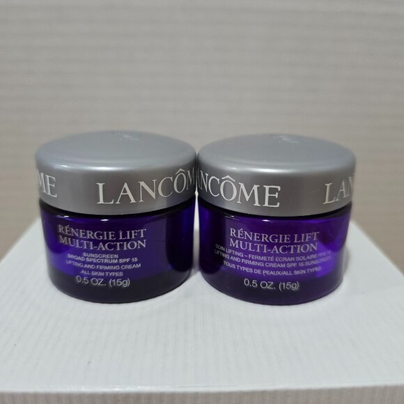 Lancome Other - Lancome Renergie Lift Multi-Action Lifting & Firming Cream .5 oz (lot of 2) New